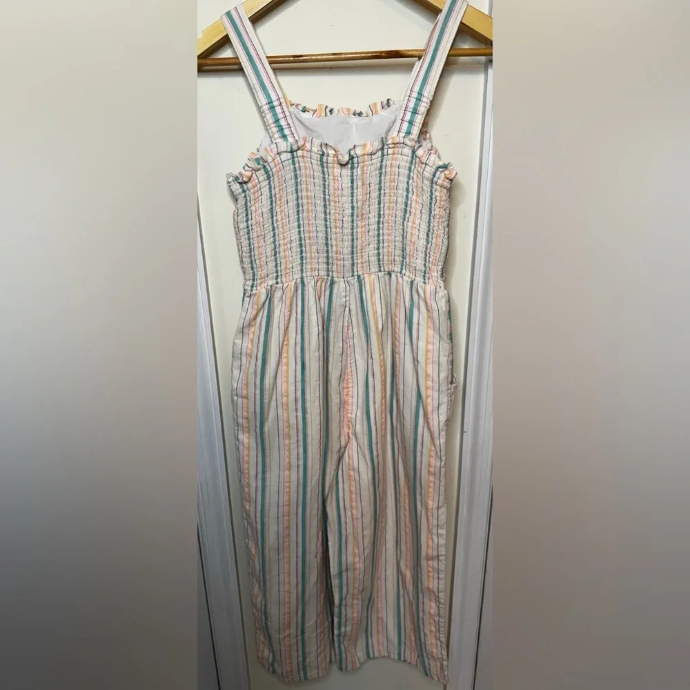 Cat & Jack linen blend wide leg romper